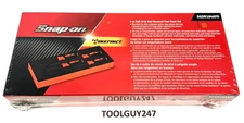 SNAP ON TOOLS USA ORANGE Soft Grip Seal Removal Tool Set  FOAM SGSR104AF O NEW +