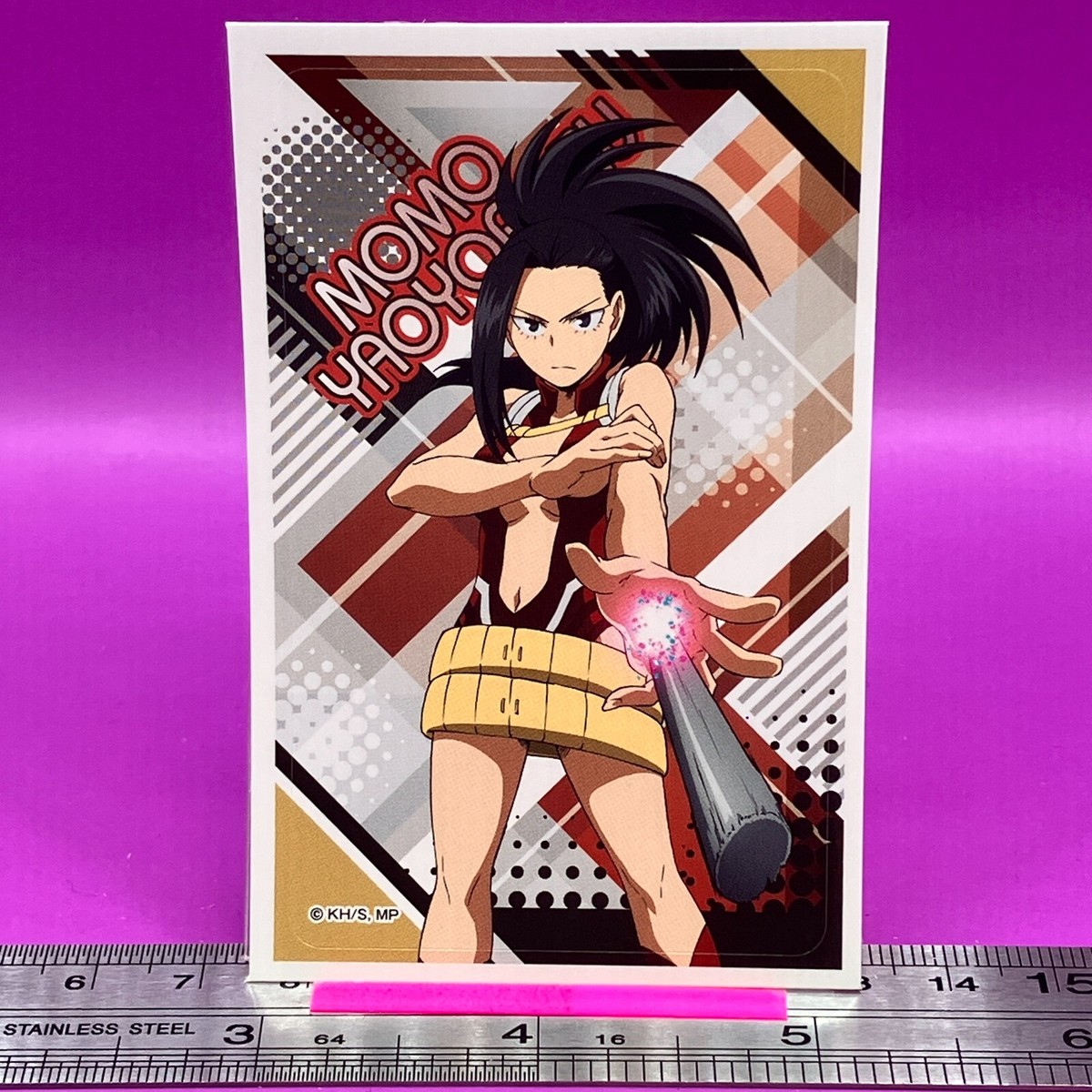 Momo Yaoyorozu / Creati My Hero Academia MHA Sticker Shonen Jump