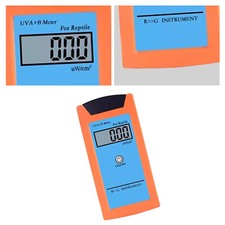 Digital 300NM UVC Light Meter UV Radiation Reptile Luminosity Measurement