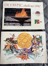 PG Tips/Brooke Bond Tea Picture Cards. X 2 Albums. Olympics 1980 And 1992.