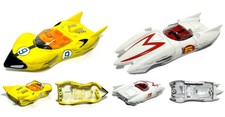 2pc 2022 AutoWorld Ultra-G T-Jet MACH 5 SPEED RACER X SHOOTING STAR BODY-ONLY Pr