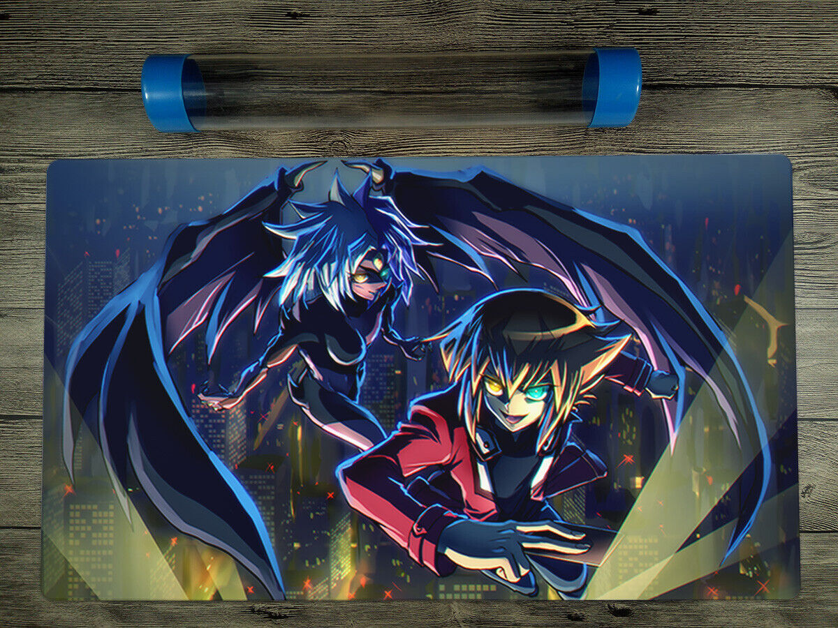 Yugioh Win A Mat - World Championship 2016 - Jaden, Yuma, Yugi, Yuya, Yusei  - Supplies » Playmats » Rubber Playmats - The Side Deck - Gaming Cafe