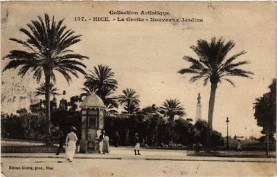 CPA AK NICE - La Grotte - Nouveaux Jardins (513999)