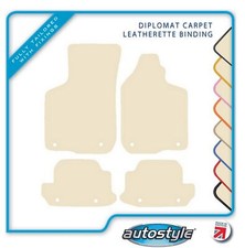 Fits Audi S3 + Recaro Seats 97-03 Luxury BEIGE tailored car mats