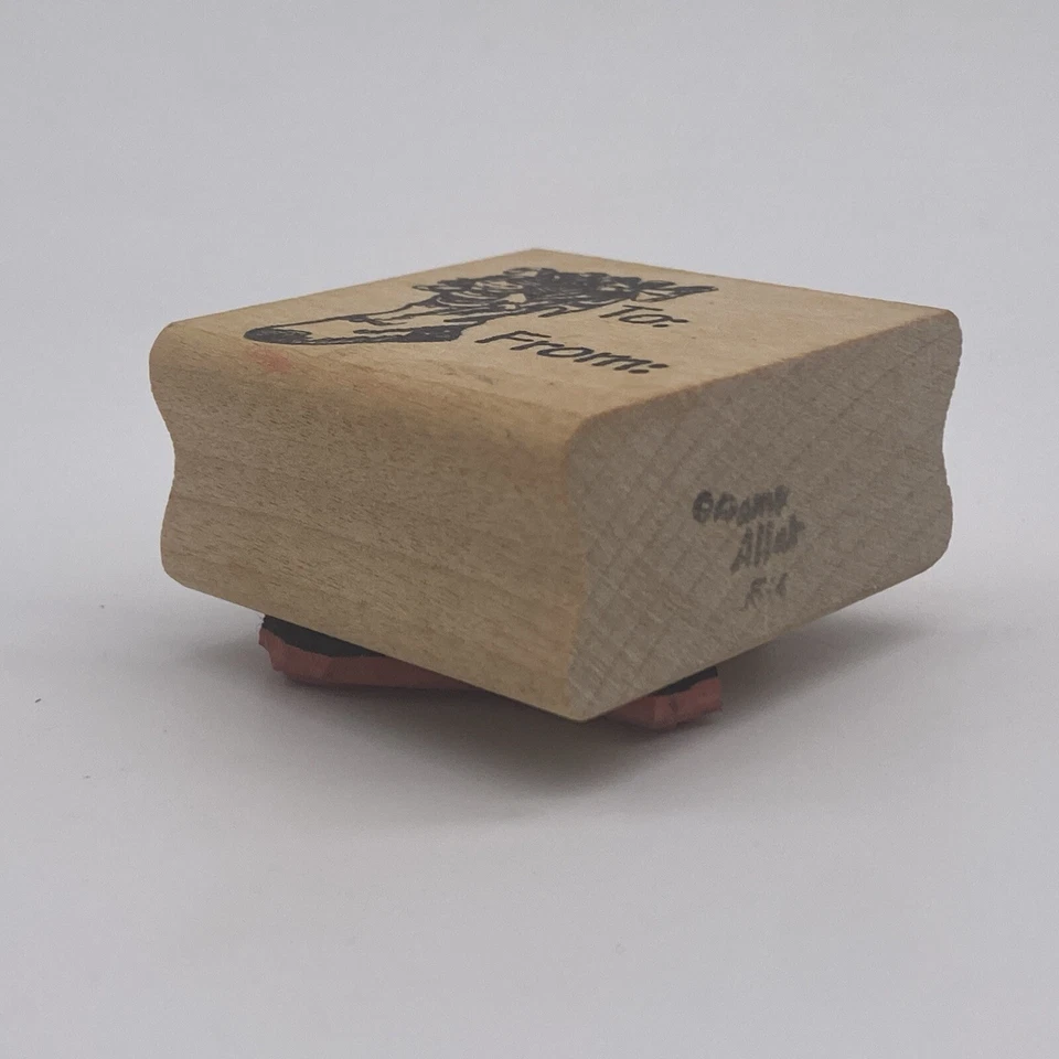 Sello Affair To From Christmas Sello de goma Foto 3 de 4