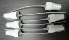 Fine Mist Sprayers  - White (USA Made)  (20/410 neck) - 8 inch stem