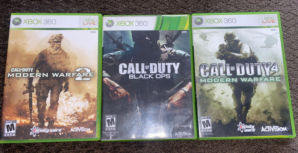 Call of Duty: Modern Warfare 2 & COD: Ghosts (Xbox 360 Video Game