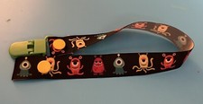 Little Monsters Pacifier Clip