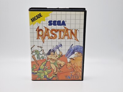 Sega Master System Spiel Rastan ohne Anleitung !