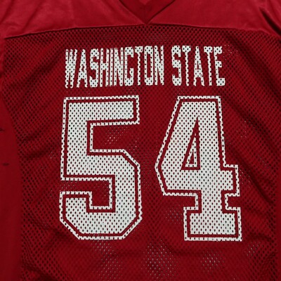 Vintage des années 1990 Washington State Cougars University College Football Varsity Graphic Shirt / Made in USA / Taille XL - France