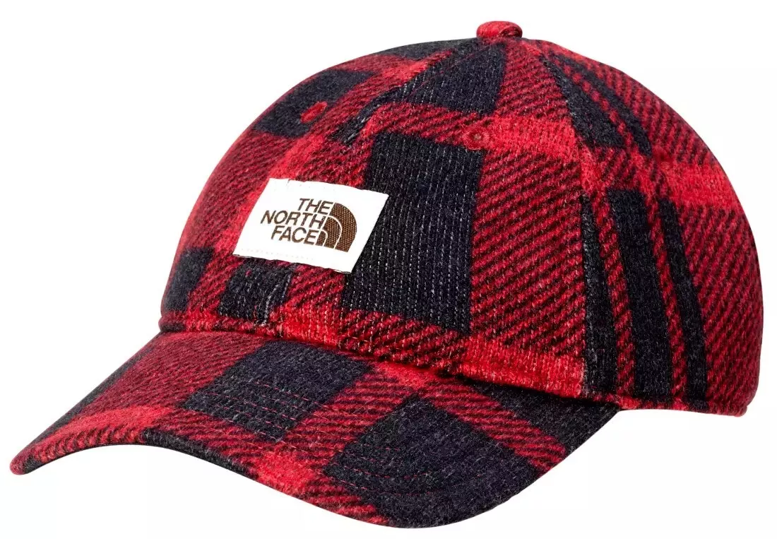 The North Face Men's Gordon Ball Cap OS Red Heritage Plaid