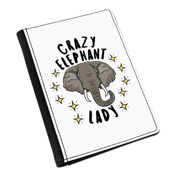 VerrüCkte Elefant Damen Stars Pass-Etui HüLle ÜBerzug Etui - Lustig Tiere Scherz-image