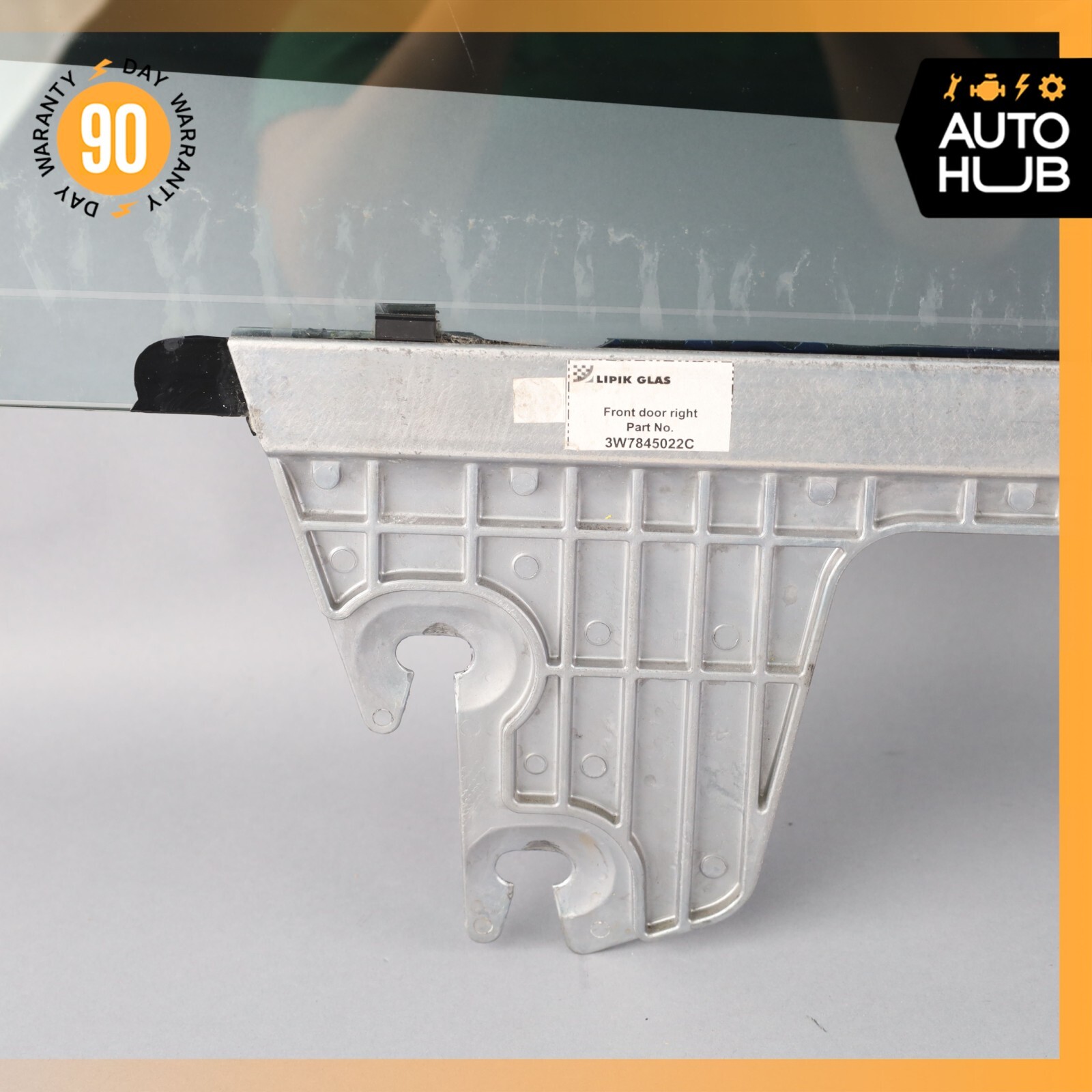 07-18 Bentley Continental GTC Front Right Side Door Window Glass OEM