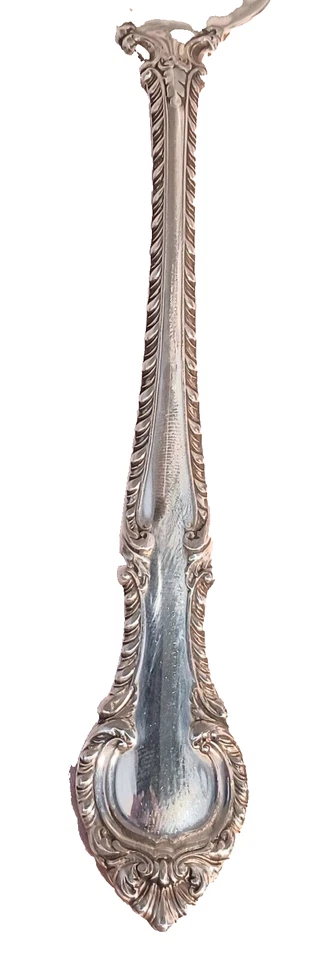 Tenedor de carne fría English Gadroon de Gorham Sterling Foto 3 de 4