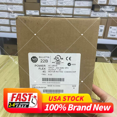 NEW LISTINGAllen-Bradley 22B-D1P4N104 PowerFlex 40 AC Drive AB 22BD1P4N104