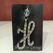 Pendaglio Lettera Dorata H di #Hanna