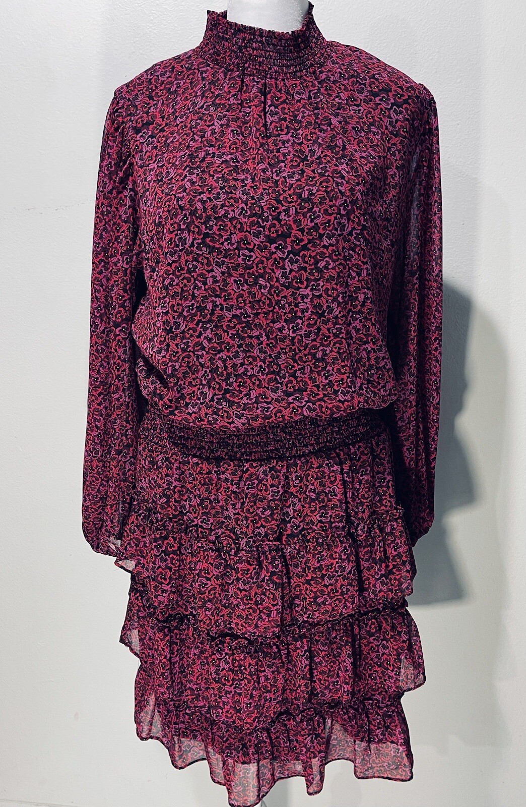 Sam and Jess dress Winsi Goth ruffle Victorian Festive Red women’s XL