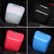 1pc Silicone Car Seat Belt Buckle Cover Clip Anti Scratch Dustproof Cover Case