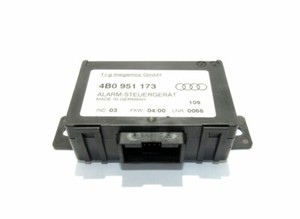Audi A6 C5 4B Steuergerät Alarm ALARM ECU SENSOR MODULE 4b0951173