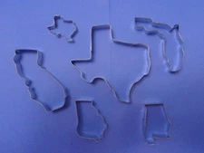 New Tin State Cookie Cutters