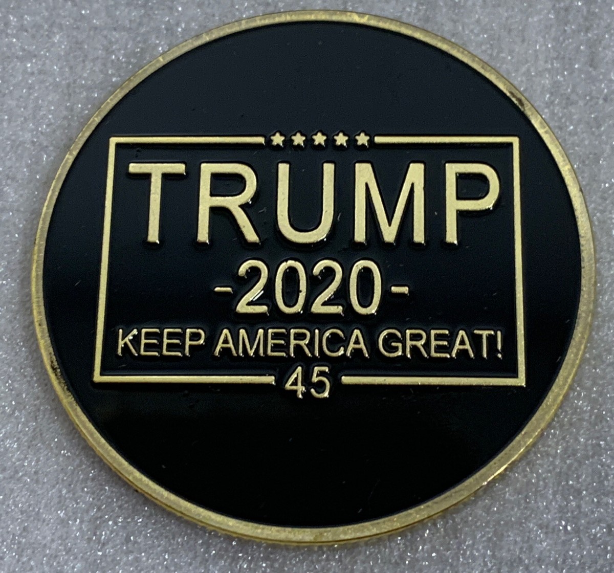 Donald Trump 2020 Keep America Great 45th Presidential Seal Gold