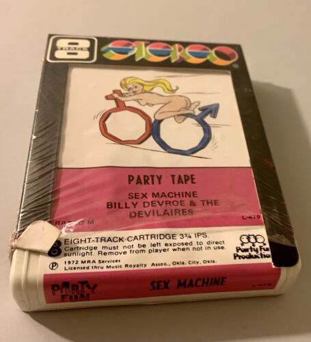 UNTESTED Billy Devroe & The Devilaires Party Tape Sex Machine Eight Track Tape - Picture 1 of 6