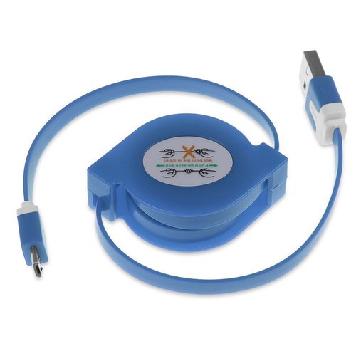 Micro USB Universel Data Synchro Renforcé Chargeur Câble Rétractable Android - Foto 5 di 10