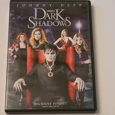 Tim Burton's Dark Shadows DVD Very Good Widescreen Johnny Depp 