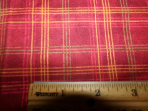 CHRISTMAS check geometric SHAPES Cotton FABRIC U-Pick READ INFO 1/2 yd BTHY - Picture 11 of 41