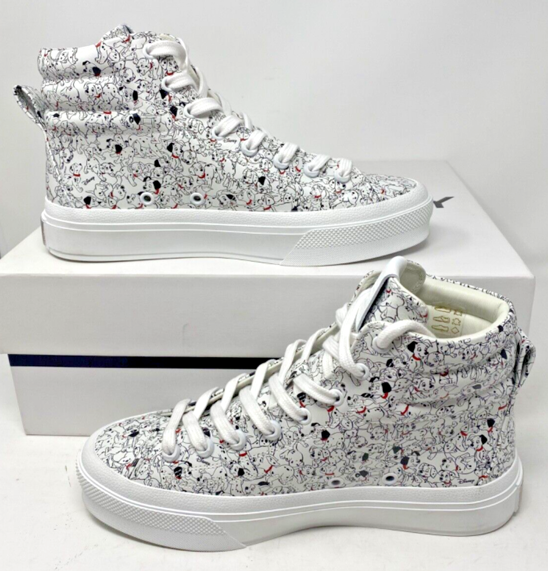 Givenchy Disney 101 Dalmatians City Sport High-Top Leather