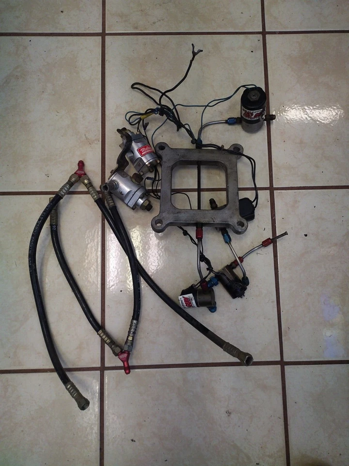 Holley Strip Dominator 300-4 Doble Tiro Nitroso Foto 4 de 4