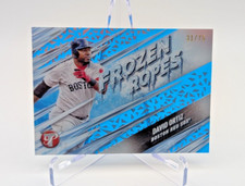 2024 Topps Pristine Frozen Ropes Blue Refractor #FR-19 David Ortiz 31/75 Red sox
