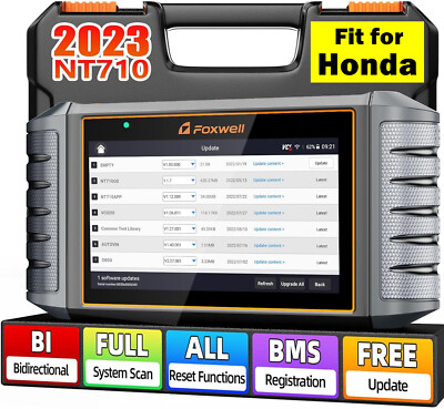 FOXWELL NT710 for Honda Bidirectional Scanner OBD2 Full System Diagnostic Tool 