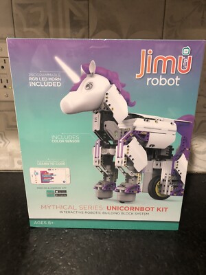 UBTECH Mythical Series: Unicornbot Kit-App-Enabled Building & Coding Purple 
