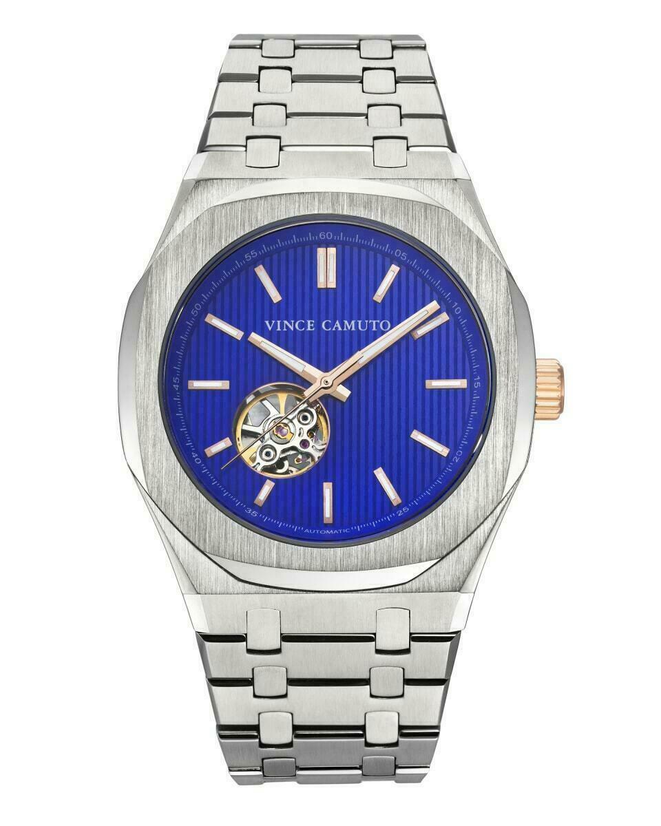 Vince Camuto Men’s Stainless Steel Automatic Watch - VC/1152BLSV ($320 MSRP)