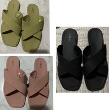 Lot Of 3 ROXONI Women Shower Pool Sandals Criss Cross Quick Drying new sz 7
