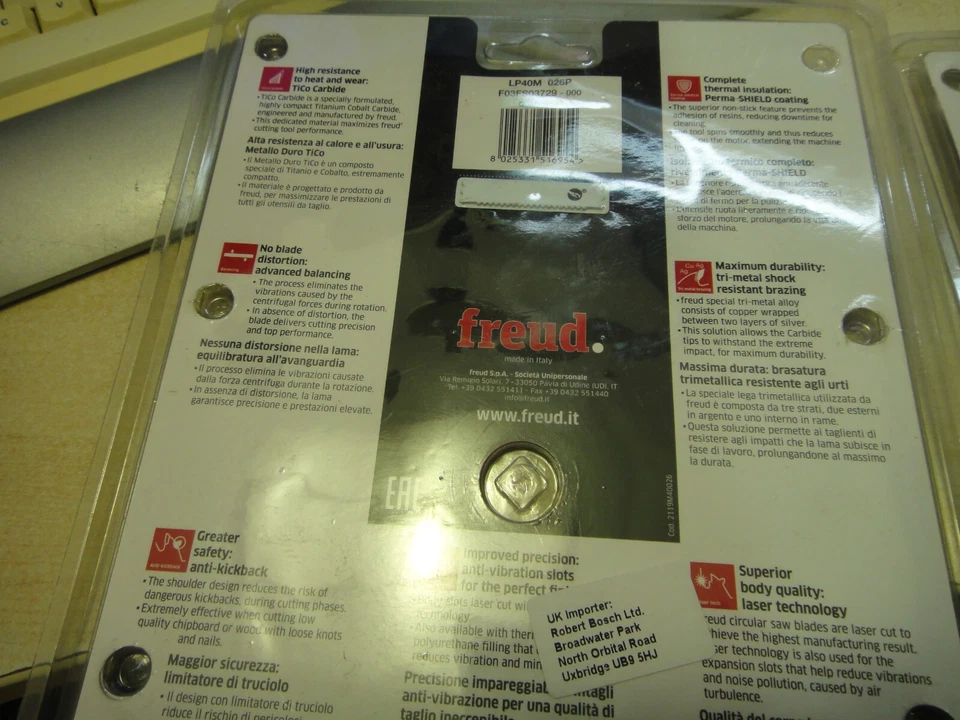 freud LP40M 026P DISCOS lote de 2 nuevos precintados España - Imagen 3 de 4