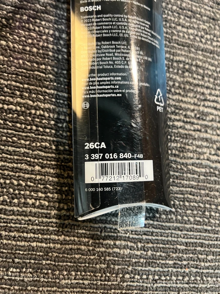 Limpiaparabrisas Bosch 26CA transparente para Volvo C70 XC70 S80 2004-2018 Foto 3 de 4