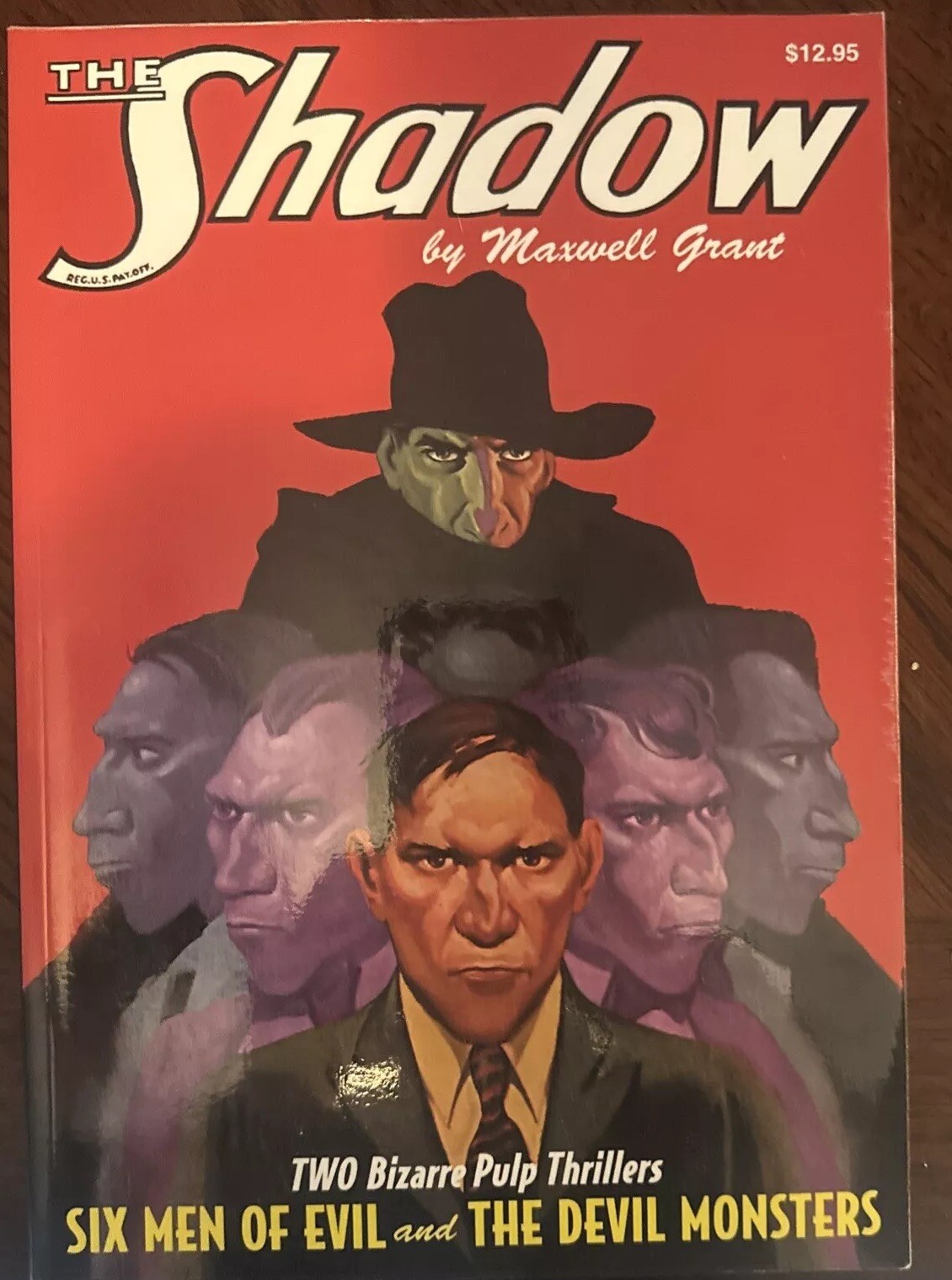 The Shadow ‘Six Men of Evil’ & ‘The Devil Monsters’ SC Like New