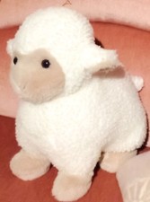 S&uuml;&szlig;es 33 cm Schaf Teddy Pl&uuml;sch Pl&uuml;schtier Stofftier Spielzeug Pl&uuml;schschaf Sheep