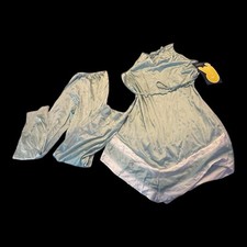 Vassarette 60s Juniors Pajama 2 Piece Set Rare NWT Retro Mod Cute Vintage Size 5
