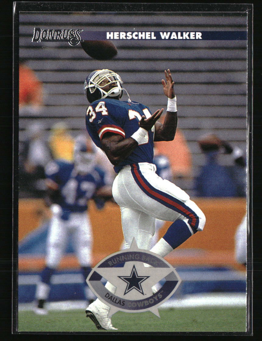 1996 Donruss Herschel Walker #33 Rare Football Collectible Card