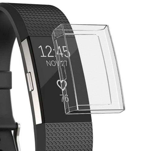 TPU Silicone Soft Shockproof Case Cover For Fitbit Charge 4/3/2 Screen Protector - Photo 12 sur 17