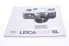   LEICA LEICAFLEX SL CAMERA ORIGINAL PRODUCT GUIDE BROCHURE FRENCH 121