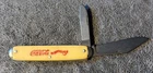 Vintage USA Coca-Cola In Bottles 5 Cents 2 Blade Pocket Knife Advertising