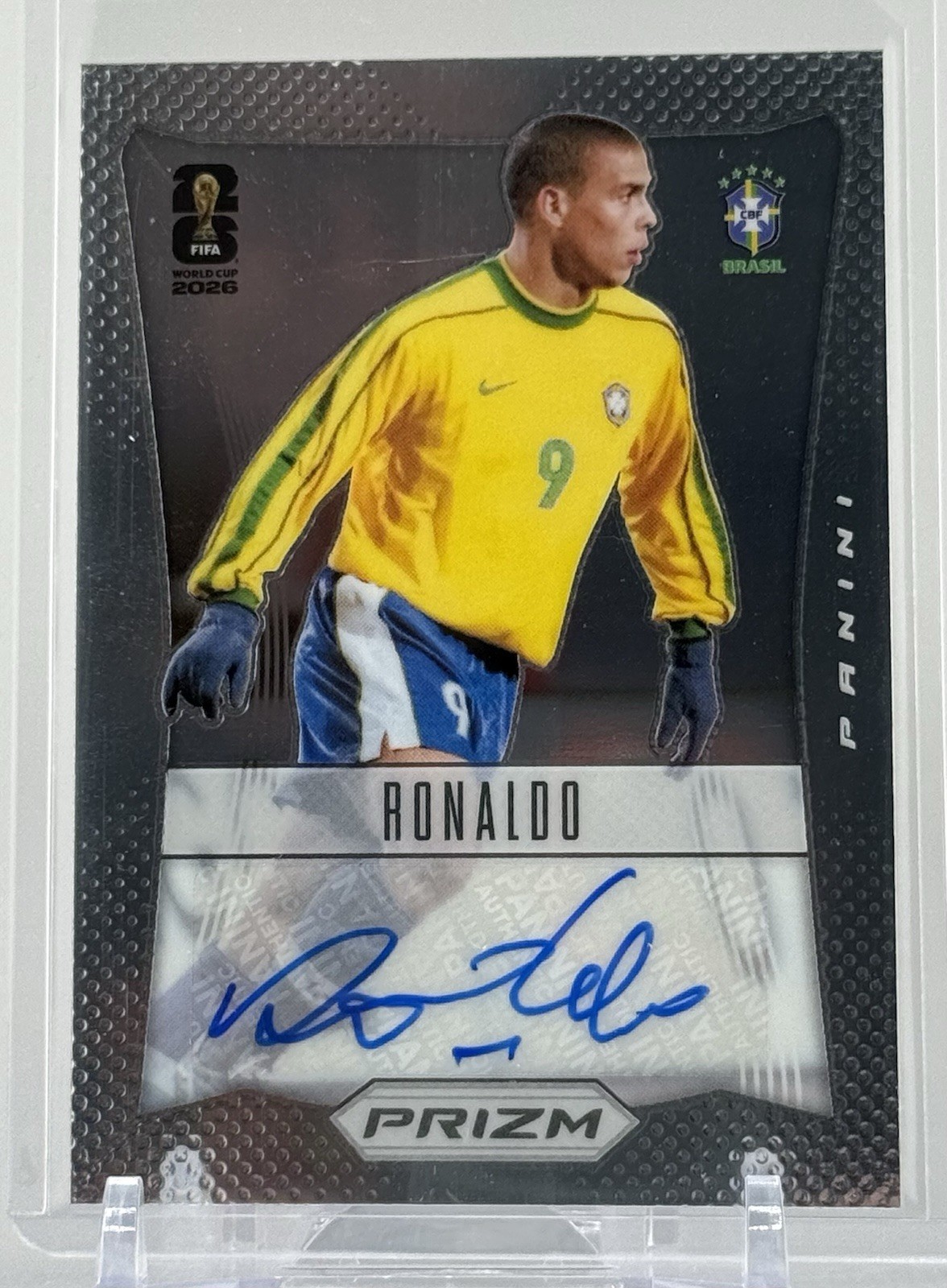 Ronaldo Auto 2026 Panini Prizm FIFA World Cup Signatures Brazil