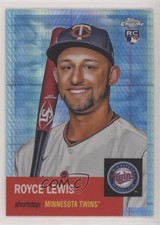 2022 Topps Chrome Platinum Anniversary Prism Refractor Royce Lewis #20 3pu