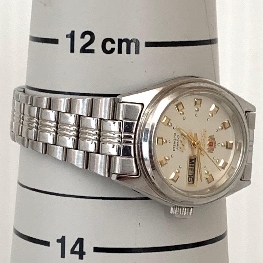 ORIENT Three Star Watch Automatic Winding Used M7… - image 7