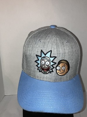 Rick & Morty Snapback Hat Adult Swim Cartoon Network Bioworld