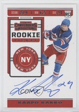 2019-20 Panini Chronicles Contenders Rookie Ticket Kaapo Kakko #C-KK Auto 4l6